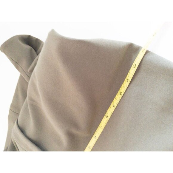 Calvin Klein Sleeveless Olive Green Womens Midi Dress Size 8 Professional Attir - Picture 9 of 11